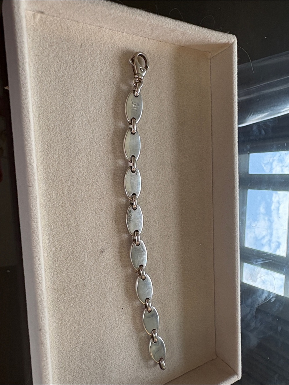Tiffany & Co. Silver Oval Link Bracelet